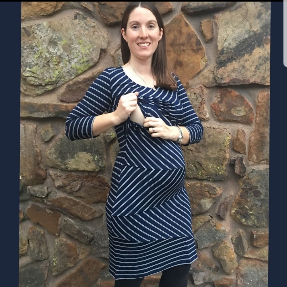 Maternity & Nursing Dress NWT
